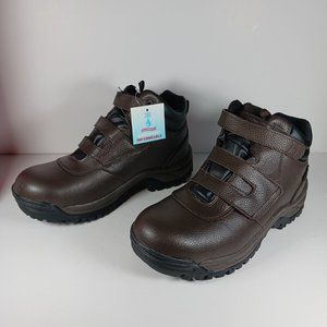 Propet MPRX85BRO Cliff Walker Strap Hiking Mens Boots Ankle Brown Size 9